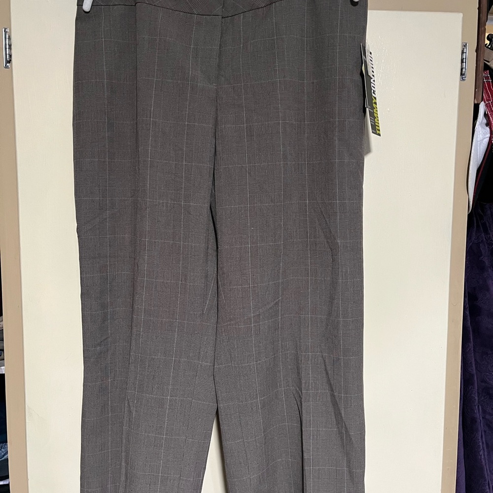 Style & Co. Women's Tummy Control Plaid Pants